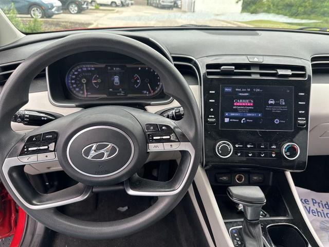 Photo of 2022 Calypso Red Hyundai TUCSON