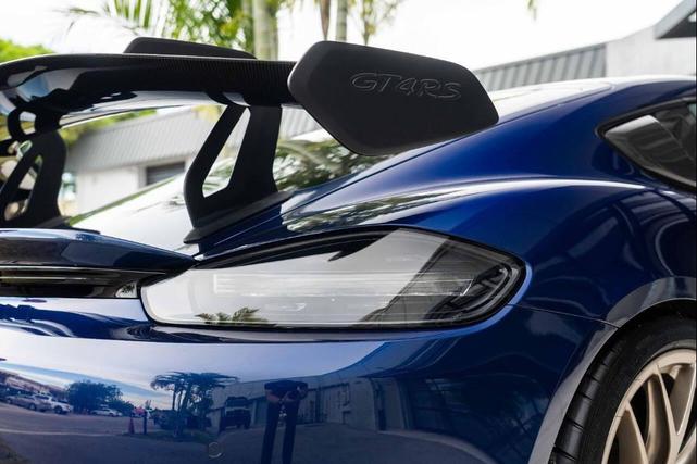 Photo of 2023 Gentian Blue Metallic Porsche 718 Cayman