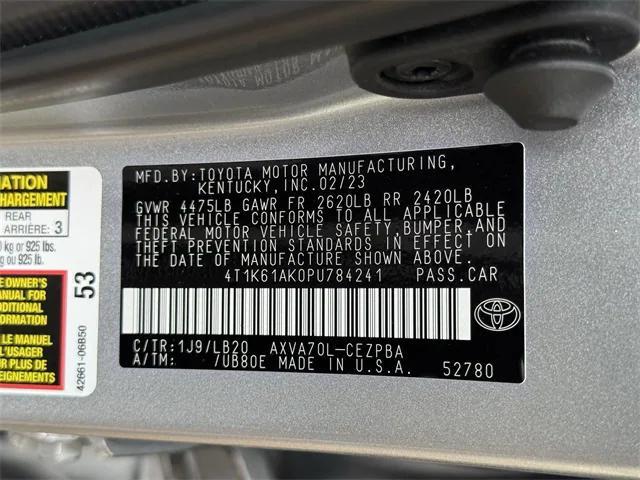 Photo of 2023 Silver Toyota Camry