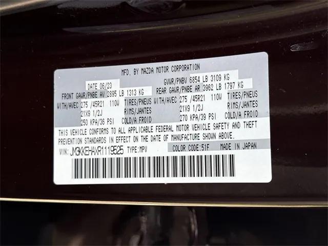 Photo of 2024 Artisan Red Premium Mazda CX-90 PHEV