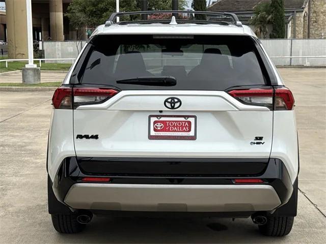 Photo of 2025 White Toyota RAV4 Hybrid