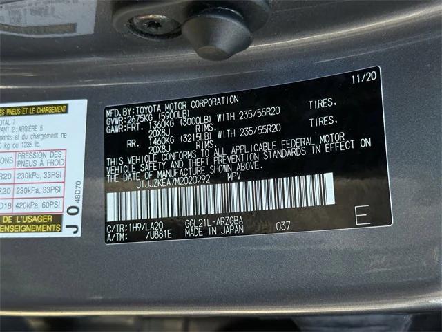 Photo of 2021 Nebula Gray Pearl Lexus RX 350L