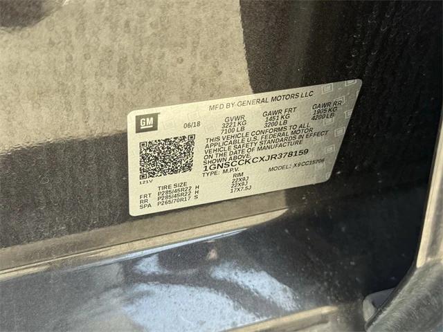 Photo of 2018 Tungsten Chevrolet Tahoe