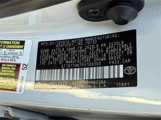 Photo of 2023 Gray Toyota Camry
