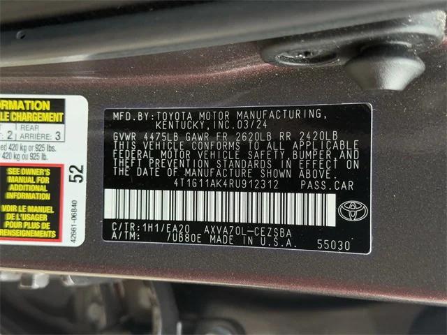 Photo of 2024 Gray Toyota Camry