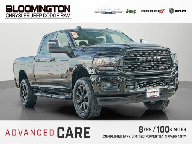 Photo of 2024 Diamond Black Crystal Pearlcoat RAM 2500