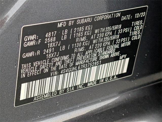 Photo of 2024 Magnetite Gray Metallic Subaru Crosstrek