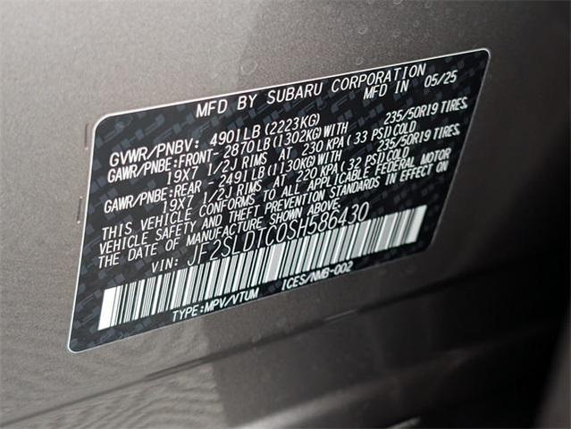 Photo of 2025 Brilliant Bronze Metallic Subaru Forester