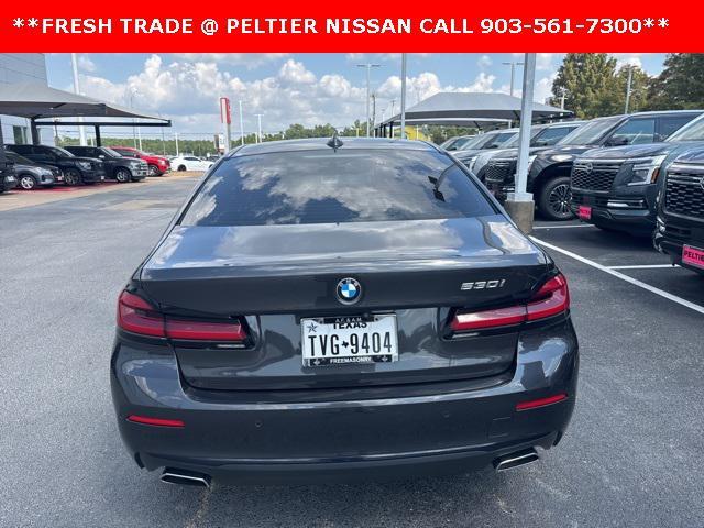 Photo of 2021 Dark Graphite Metallic BMW 530