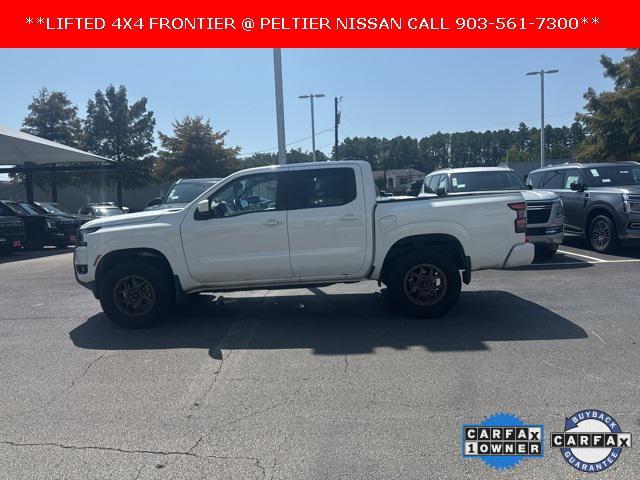 Photo of 2025 Glacier White Nissan Frontier