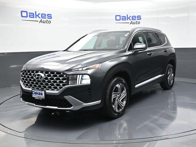 Photo of 2021 Portofino Gray Hyundai SANTA FE