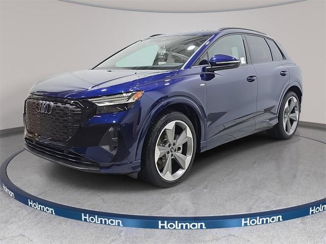 Photo of 2025 Navarra Blue Metallic Audi Q4 e-tron