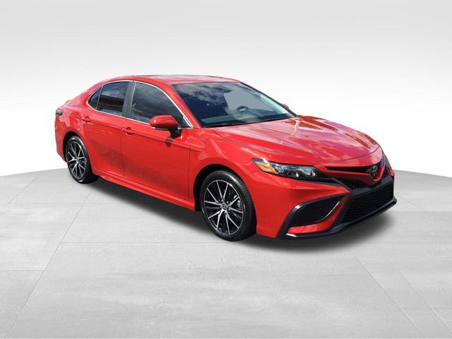 Photo of 2024 Supersonic Red Toyota Camry