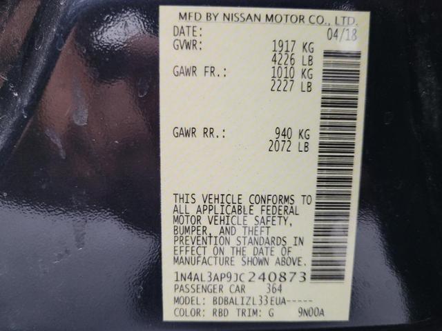 Photo of 2018 Storm Blue Nissan Altima