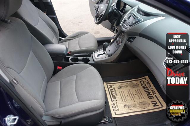 Photo of 2013 Blue Hyundai ELANTRA