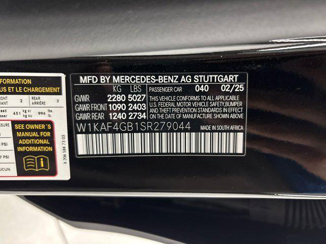 Photo of 2025 Black Mercedes-Benz C-Class