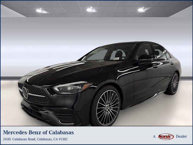 Photo of 2025 Obsidian Black Metallic Mercedes-Benz C-Class