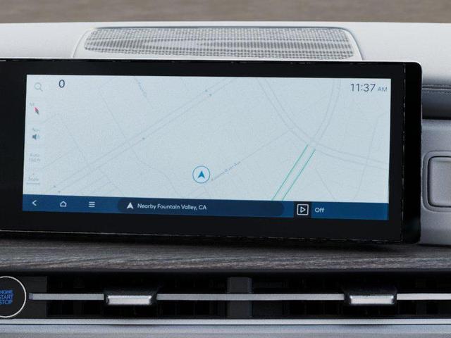 Photo of 2026 Atlantic Blue Hyundai SANTA FE HEV