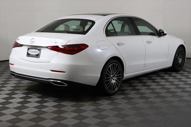 Photo of 2025 MANUFAKTUR Moonlight White Metallic Mercedes-Benz C-Class