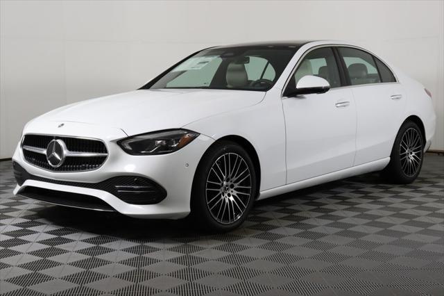 Photo of 2025 MANUFAKTUR Moonlight White Metallic Mercedes-Benz C-Class
