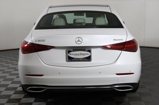 Photo of 2025 MANUFAKTUR Moonlight White Metallic Mercedes-Benz C-Class