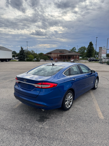 Photo of 2017 Blue Ford Fusion Energi