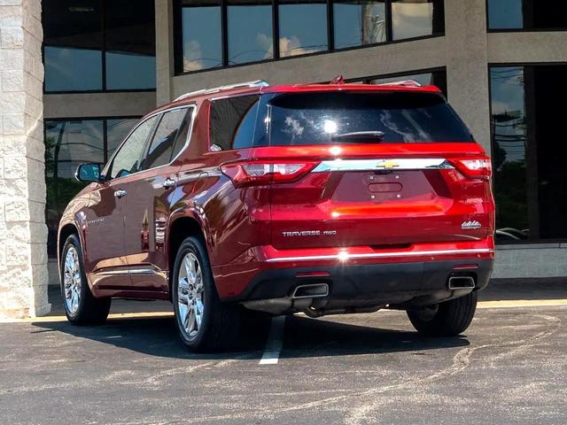 Photo of 2018 Red Chevrolet Traverse
