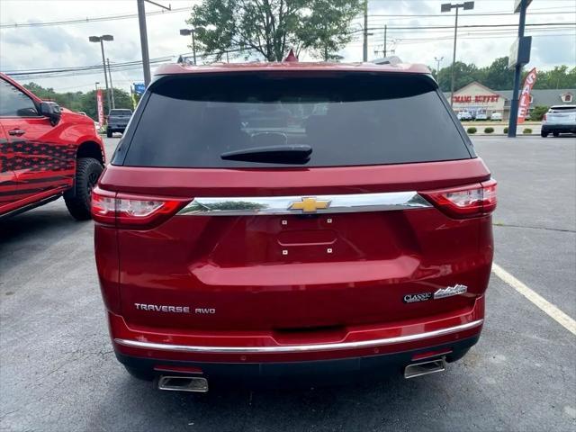 Photo of 2018 Red Chevrolet Traverse