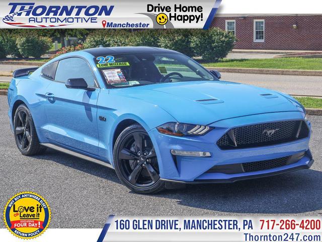 Photo of 2022 Grabber Blue Metallic Ford Mustang