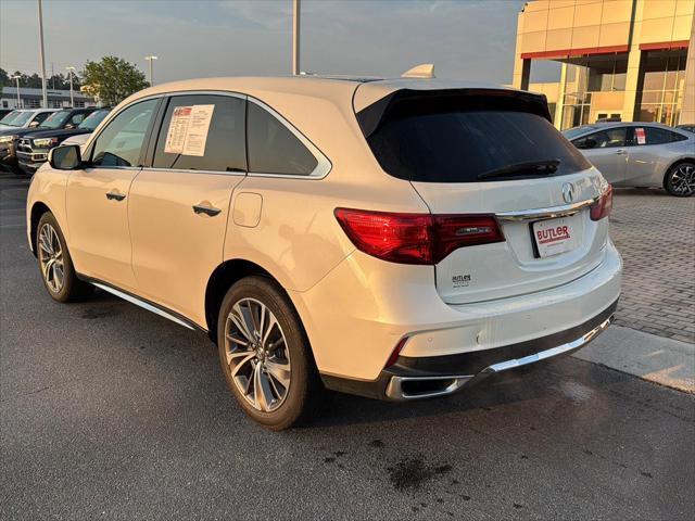 Photo of 2019 White Diamond Pearl Acura MDX