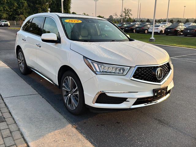 Photo of 2019 White Diamond Pearl Acura MDX