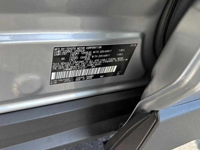 Photo of 2025 Silver Sky Metallic Toyota RAV4 Hybrid