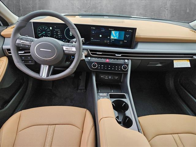 Photo of 2025 Serenity White Hyundai SONATA Hybrid