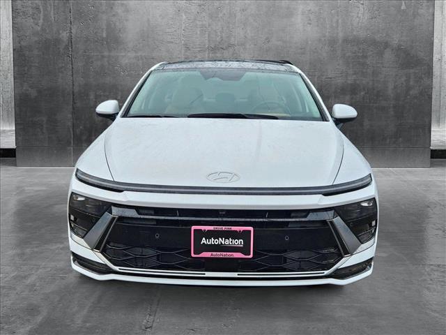 Photo of 2025 Serenity White Hyundai SONATA Hybrid