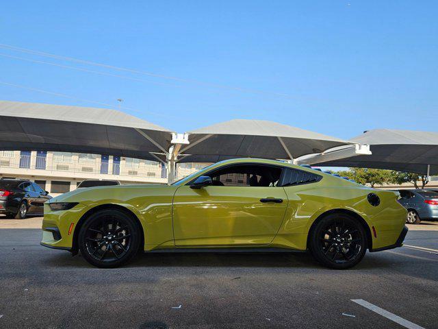 Photo of 2025 Intense Lime Yellow Metallic Ford Mustang