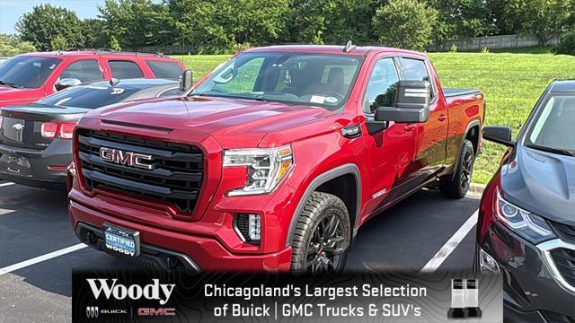 Photo of 2021 Maroon GMC Sierra 1500
