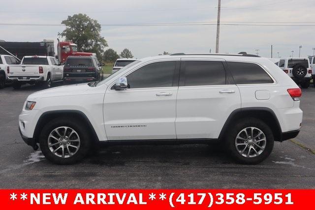 Photo of 2015 Bright White Clearcoat Jeep Grand Cherokee