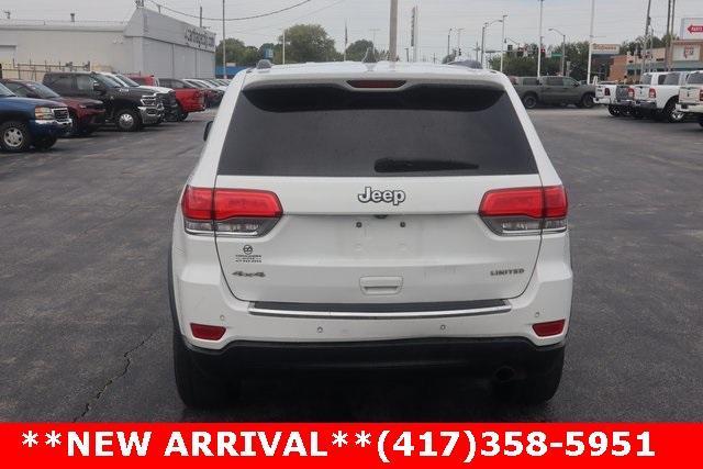Photo of 2015 Bright White Clearcoat Jeep Grand Cherokee