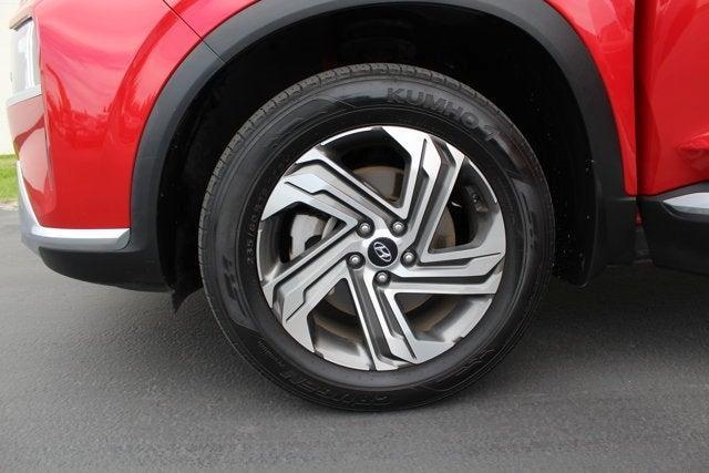 Photo of 2023 Calypso Red Hyundai SANTA FE