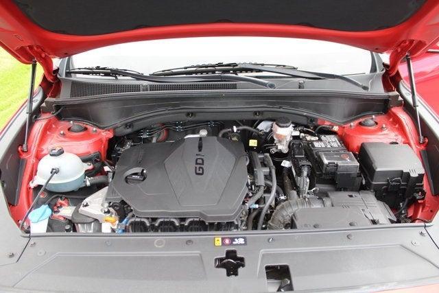 Photo of 2023 Calypso Red Hyundai SANTA FE