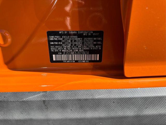 Photo of 2018 Sunshine Orange Subaru Crosstrek