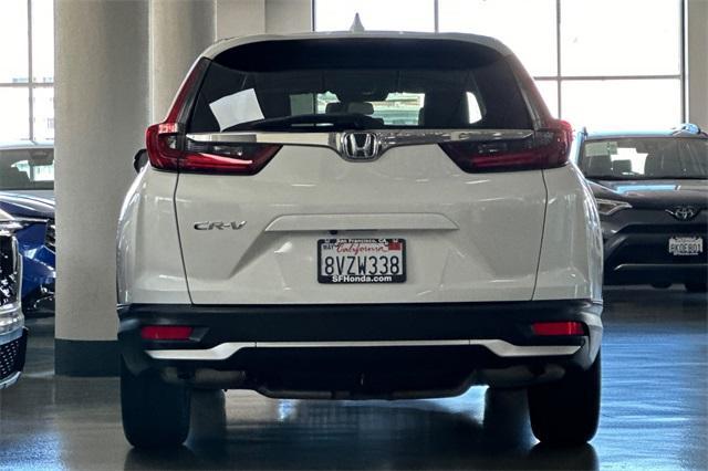 Photo of 2021 Lunar Silver Metallic Honda CR-V