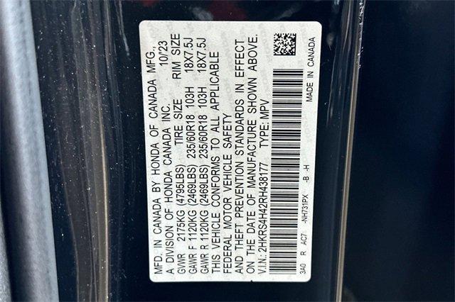 Photo of 2024 Crystal Black Pearl Honda CR-V