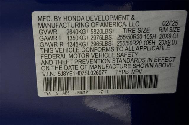 Photo of 2025 Apex Blue Pearl Acura MDX
