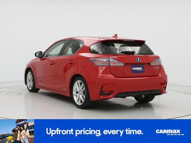 Photo of 2015 Red Lexus CT 200h