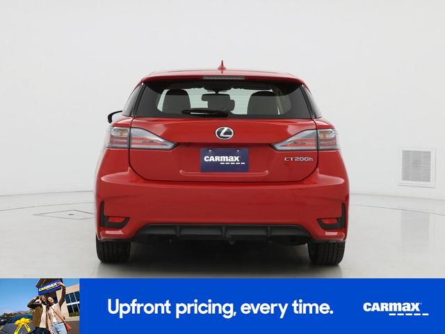 Photo of 2015 Red Lexus CT 200h