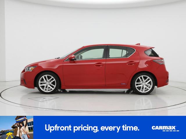Photo of 2015 Red Lexus CT 200h