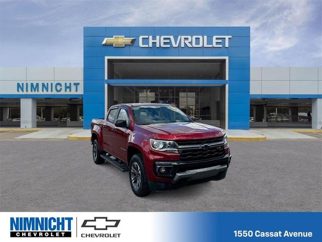 Photo of 2021 Cherry Red Tintcoat Chevrolet Colorado