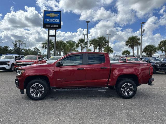 Photo of 2021 Cherry Red Tintcoat Chevrolet Colorado
