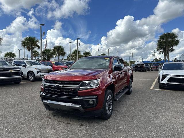 Photo of 2021 Cherry Red Tintcoat Chevrolet Colorado